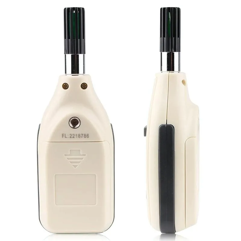 1.45 Inch Screen Digital Humidity & Temperature Meter White