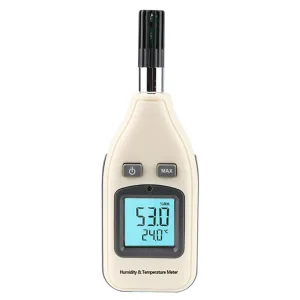 1.45 Inch Screen Digital Humidity & Temperature Meter White