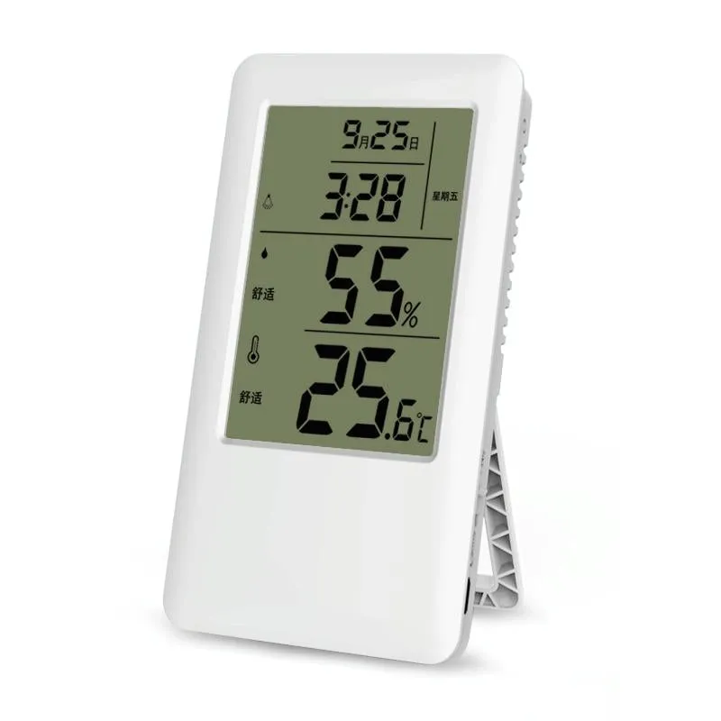Adjustable Indoor Thermometer Hygrometer Charging Version