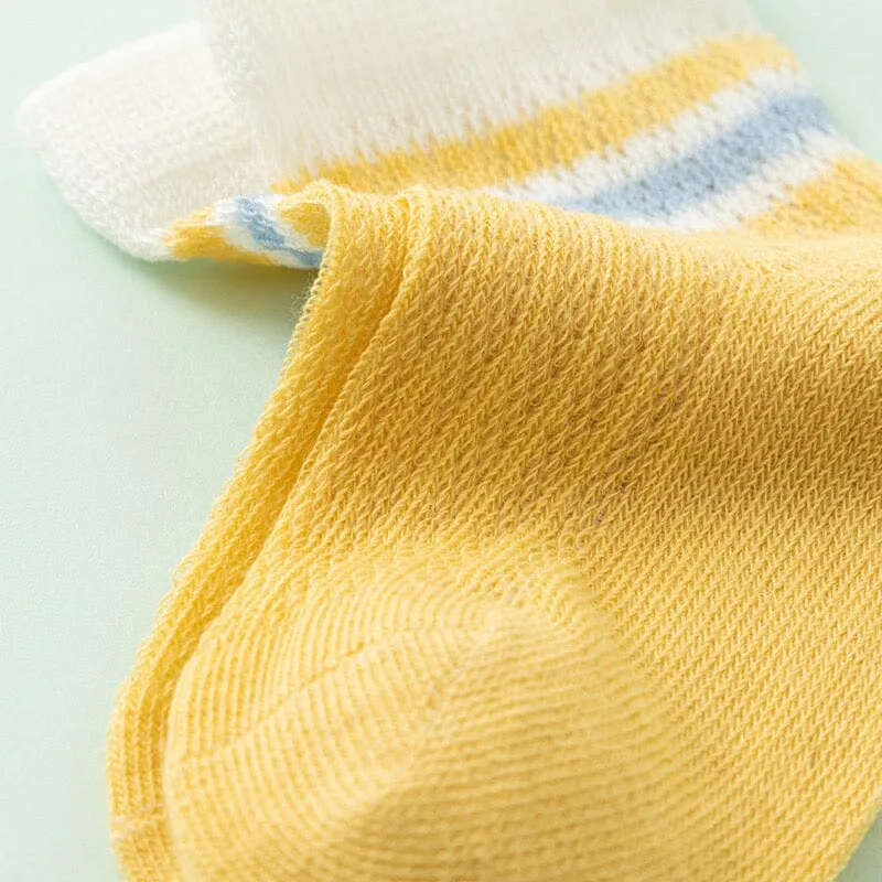 Animals Mesh Summer Socks [Set of 5]