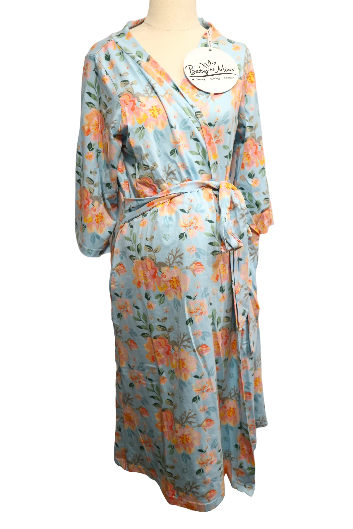 Baby Be Mine Maternity Robe, S-M