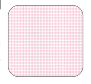 Baby Checks Swaddle Pink