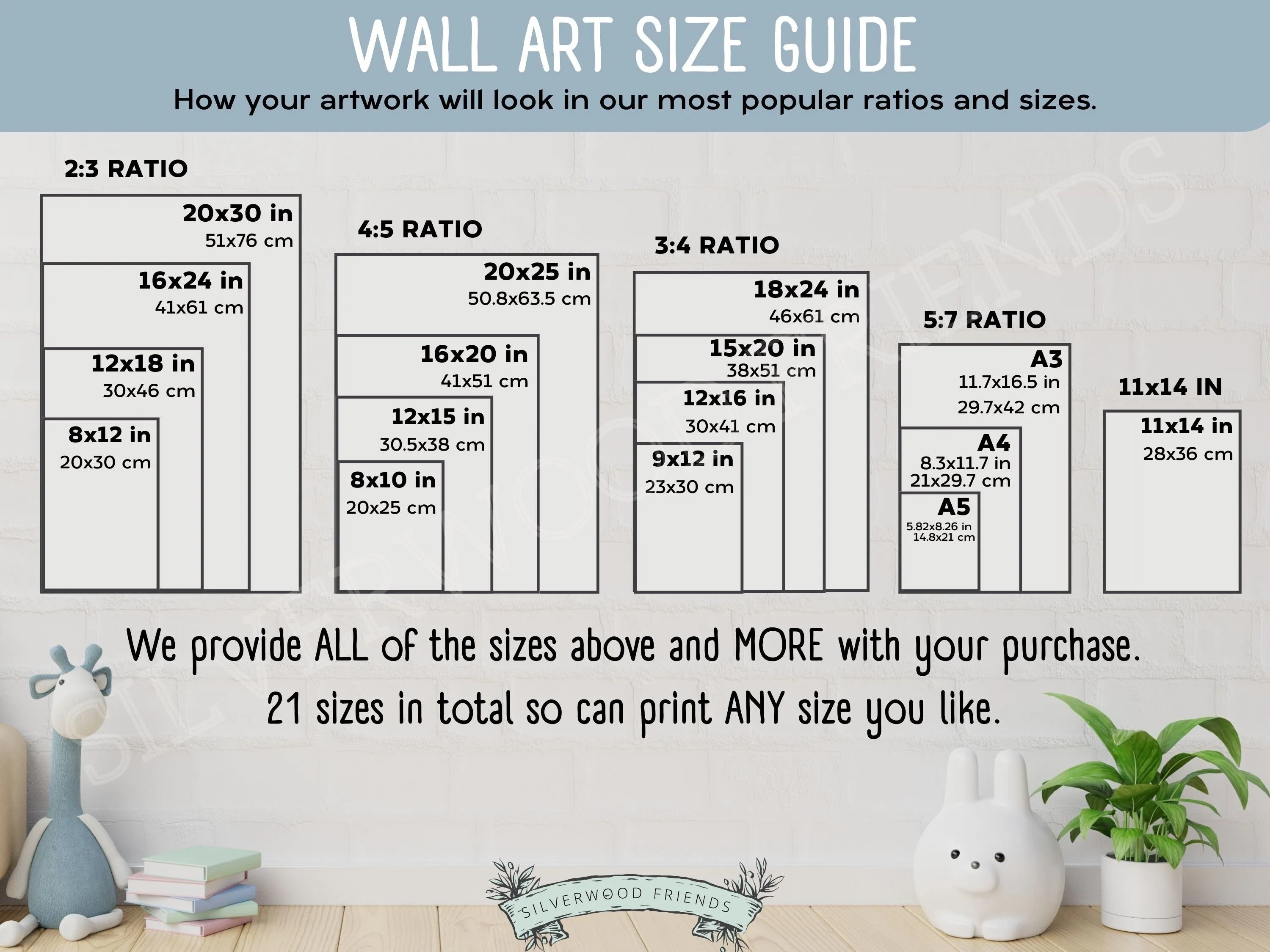 Baby Dragon Neutral Nursery Prints
