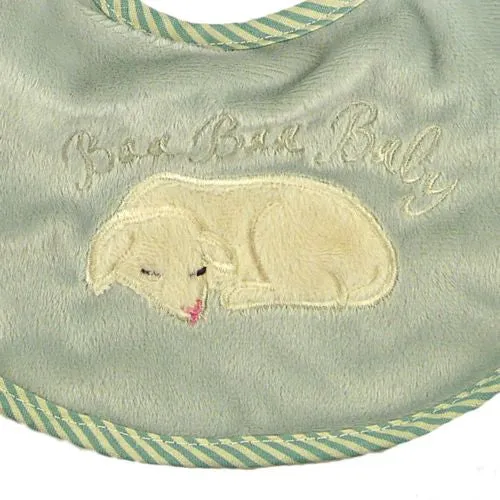 Bearington Baby - Green Little Lamby Bib