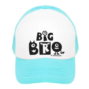 Big Bro Kids Trucker Hat: TEAL / 2-5 YRS