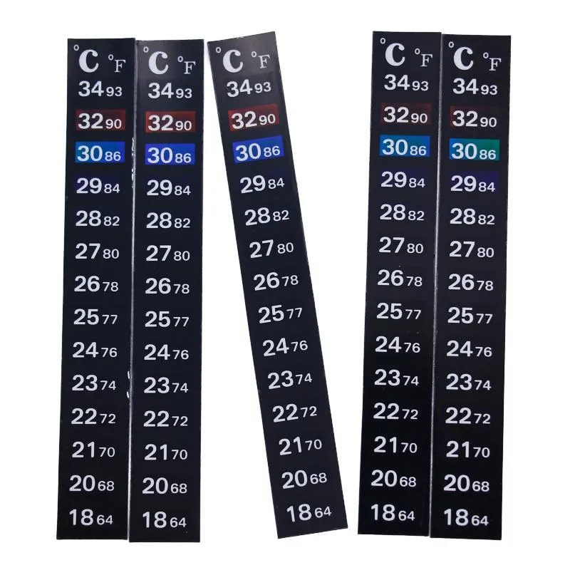 Digital Aquarium Fridge Thermometer Sticker Temperature Measurement