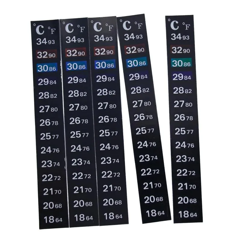 Digital Aquarium Fridge Thermometer Sticker Temperature Measurement