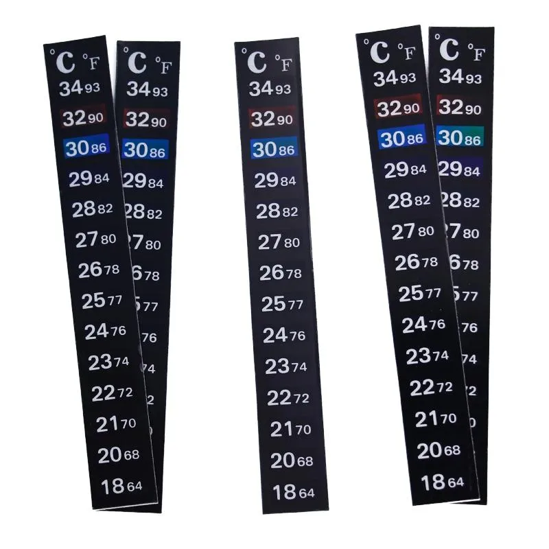Digital Aquarium Fridge Thermometer Sticker Temperature Measurement