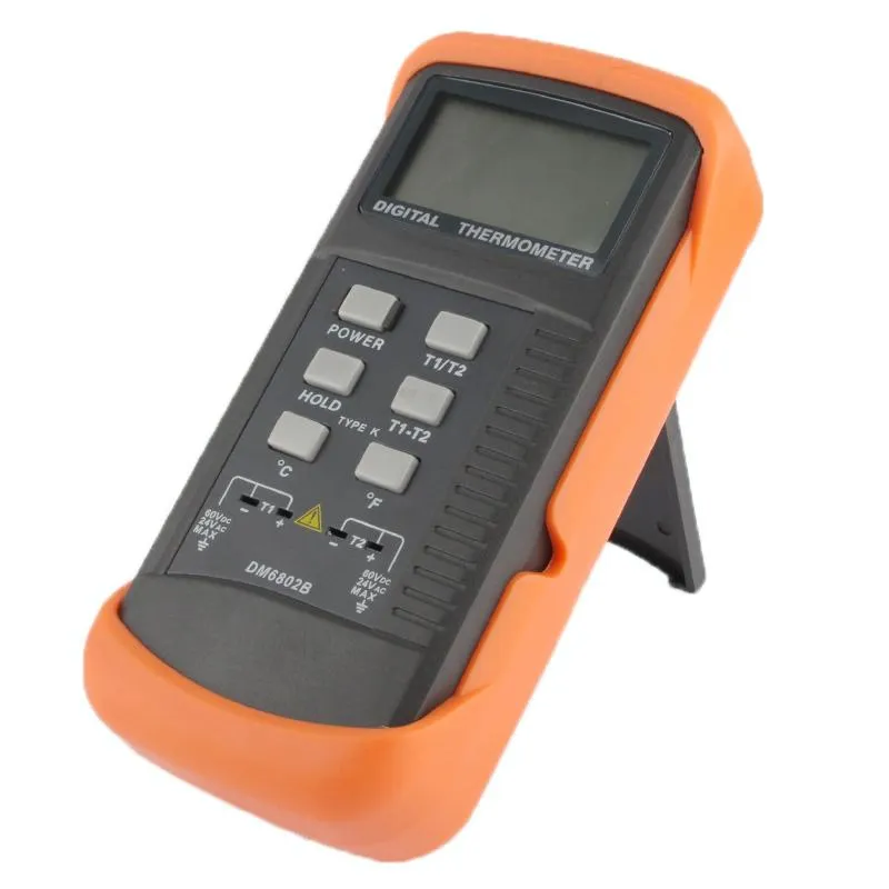 Digital Thermometer With Two K Type Sensors