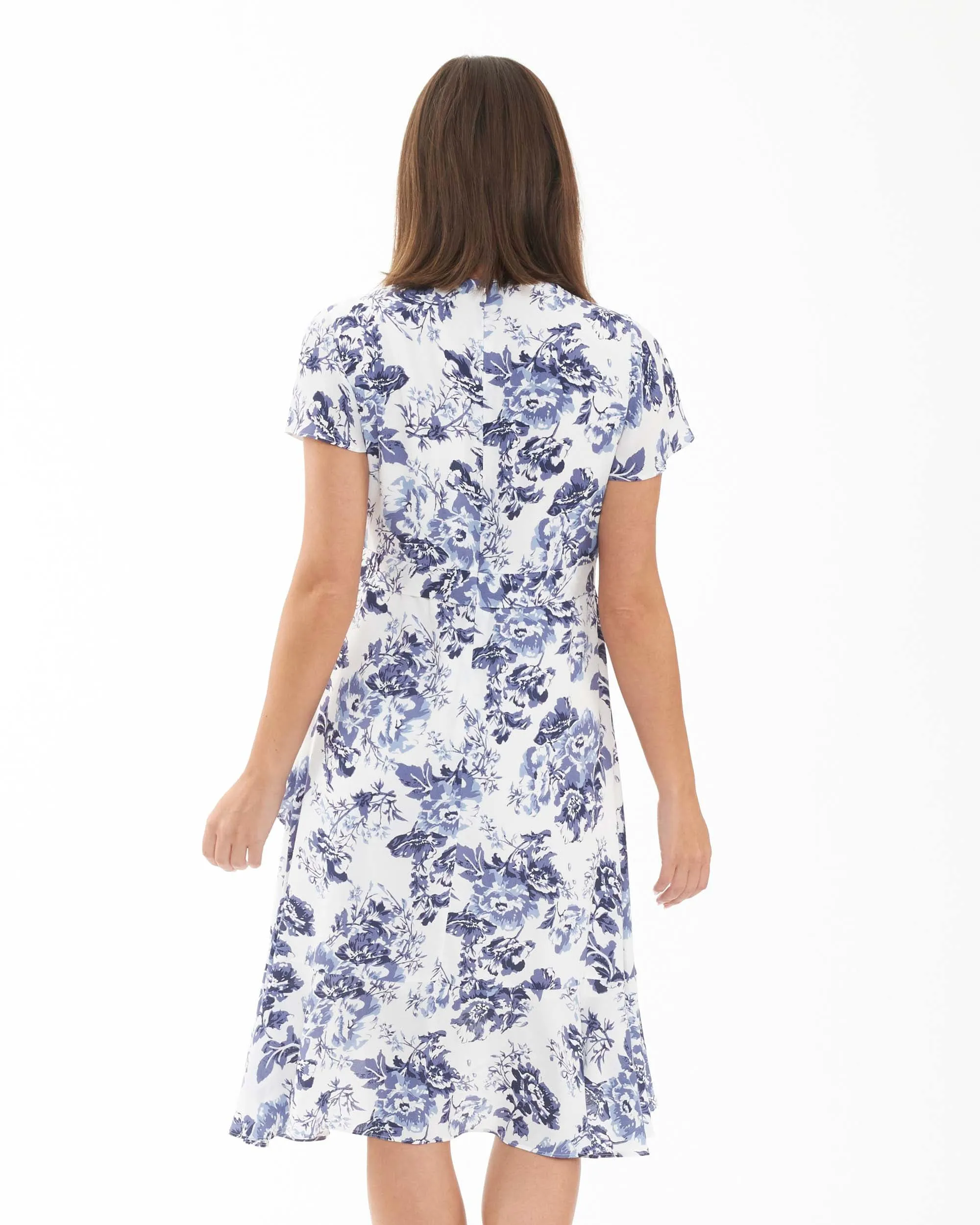 'Georgia' Tie-Front Maternity Dress
