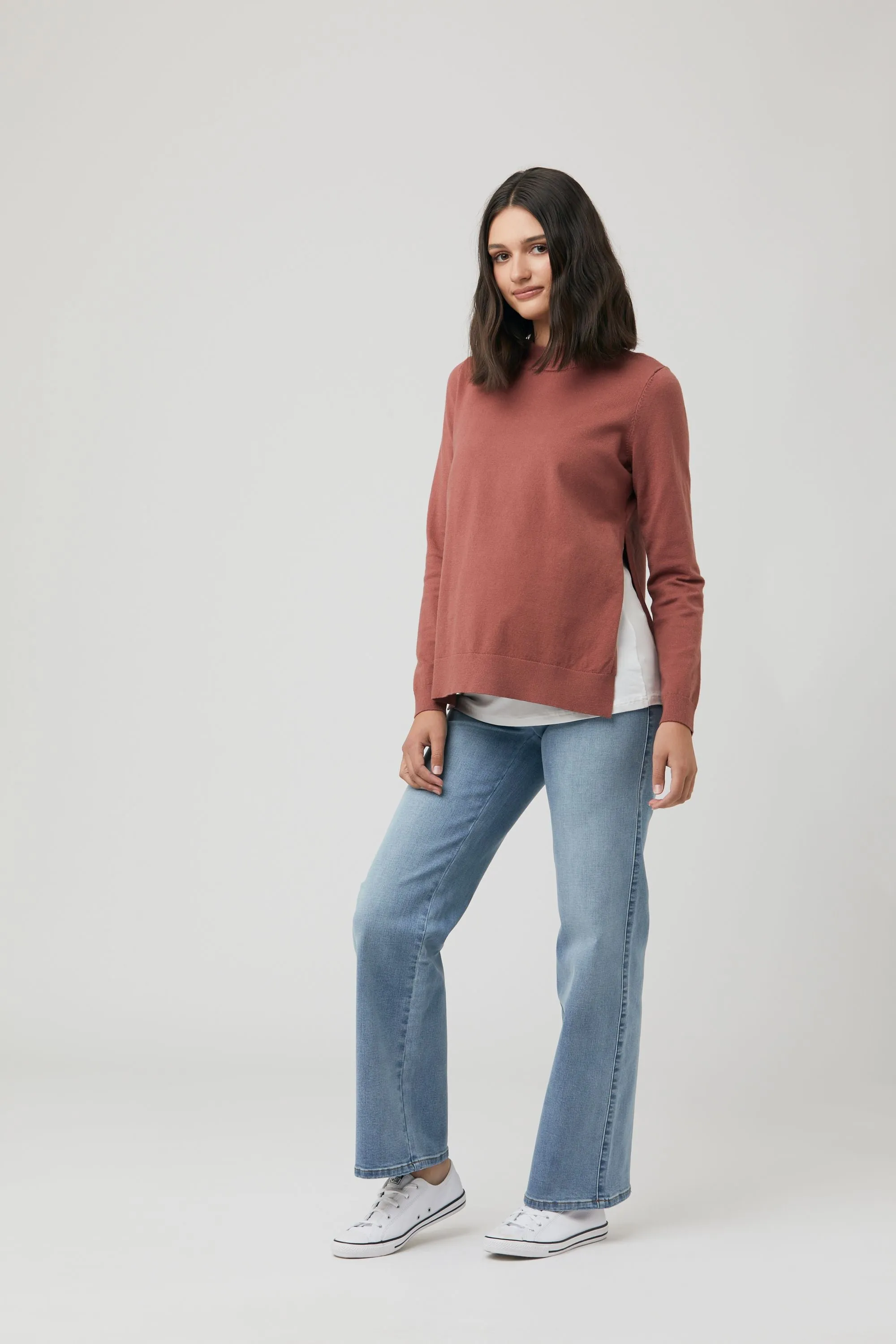Kylie Wide Leg Jean Light Blue