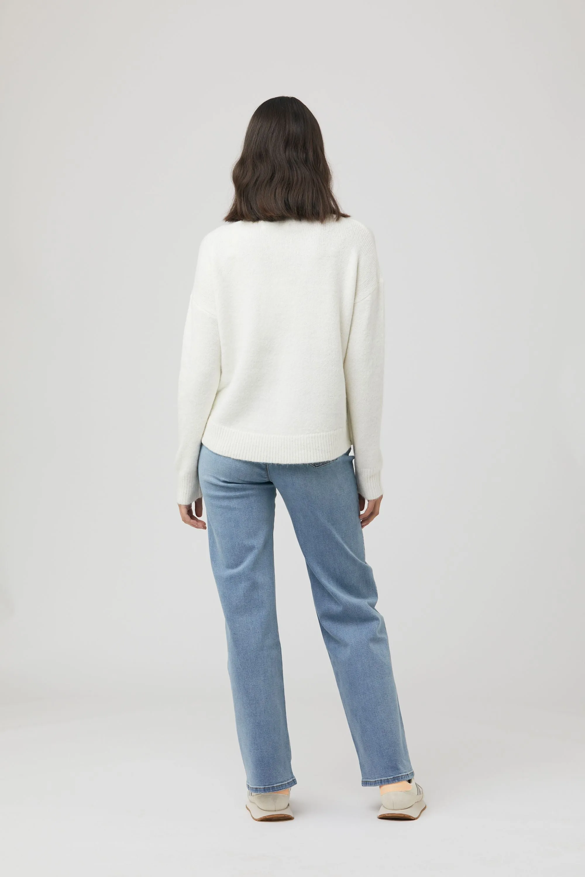 Kylie Wide Leg Jean Light Blue