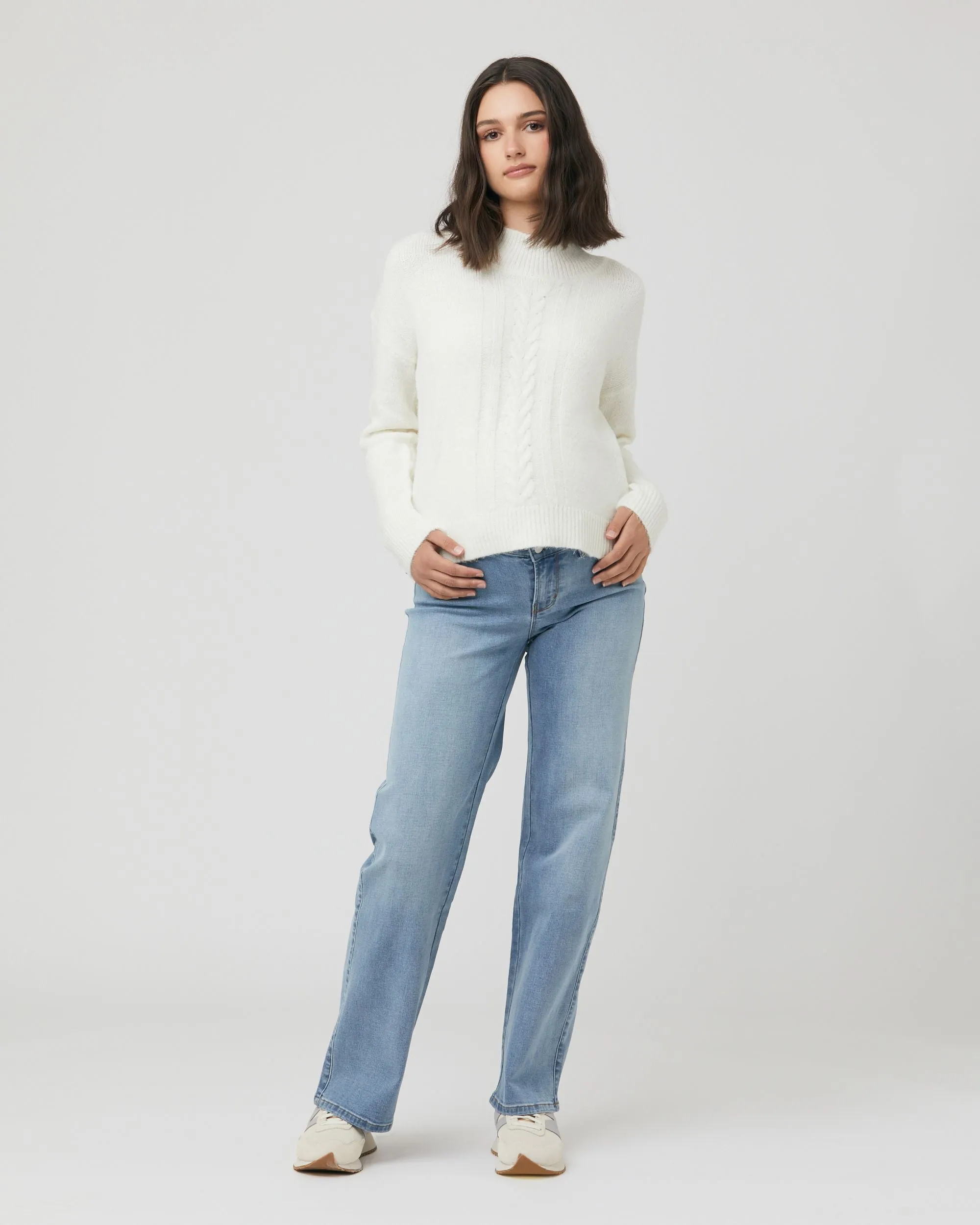 Kylie Wide Leg Jean Light Blue