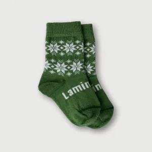 Lamington Merino Wool Crew Socks | BABY | Blizzard