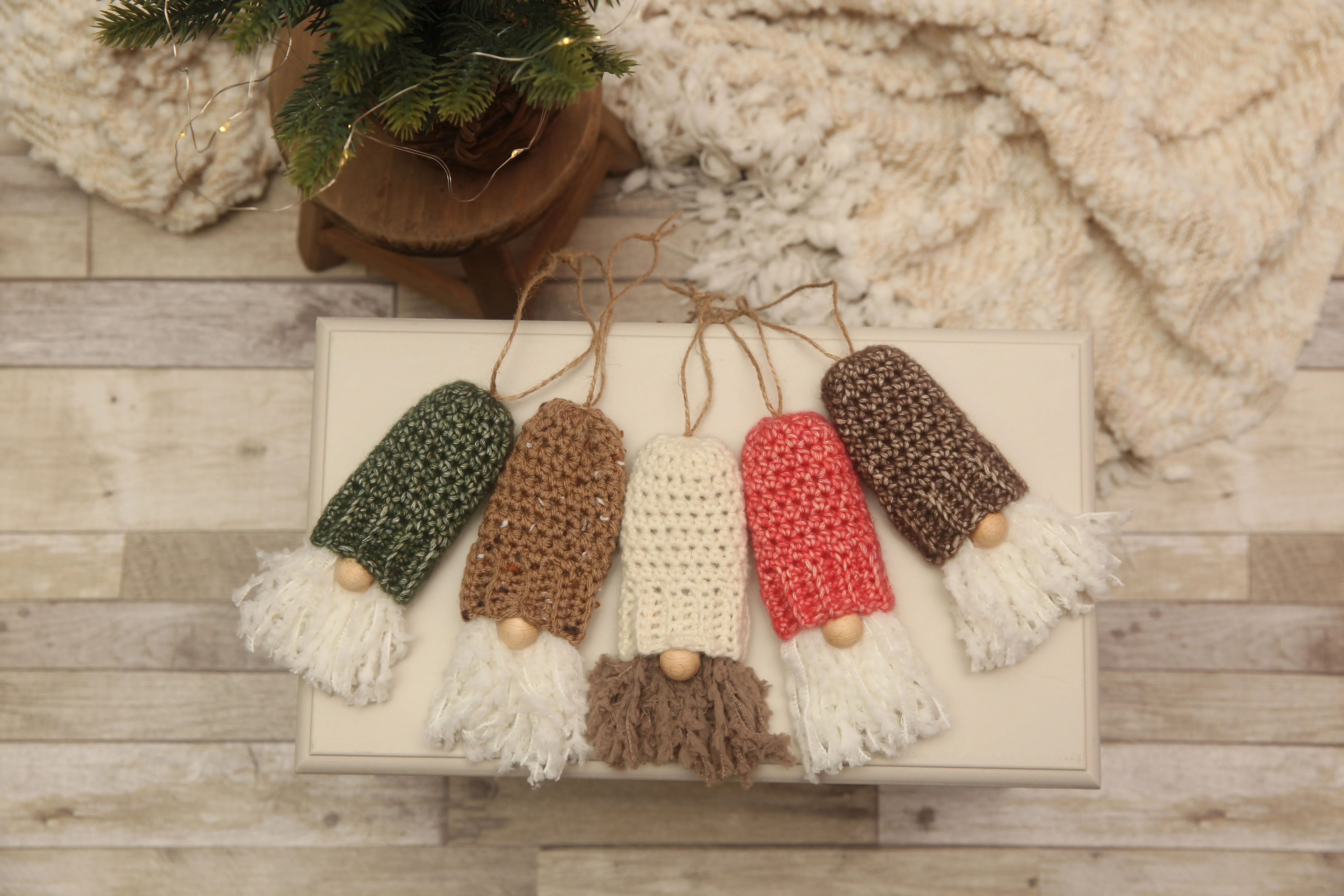 NON-PROP; Christmas Ornaments; Gnomes; Ready to Ship