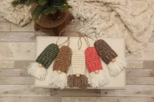 NON-PROP; Christmas Ornaments; Gnomes; Ready to Ship