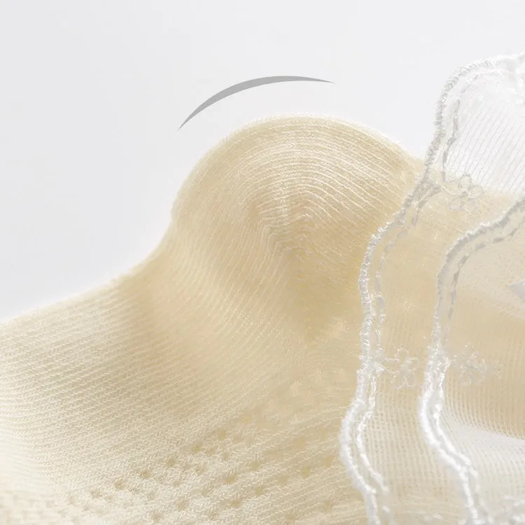 Princess Bow Lace Summer Mesh Socks [Set of 3]