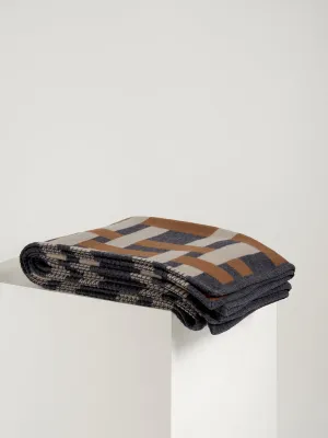 Rete Jacquard Throw - Carnico Gray