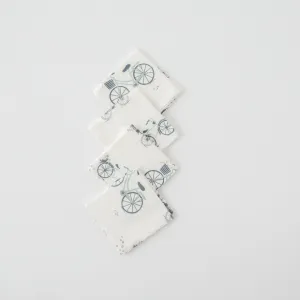 Riders Club Muslin Napkins (Set Of 4)