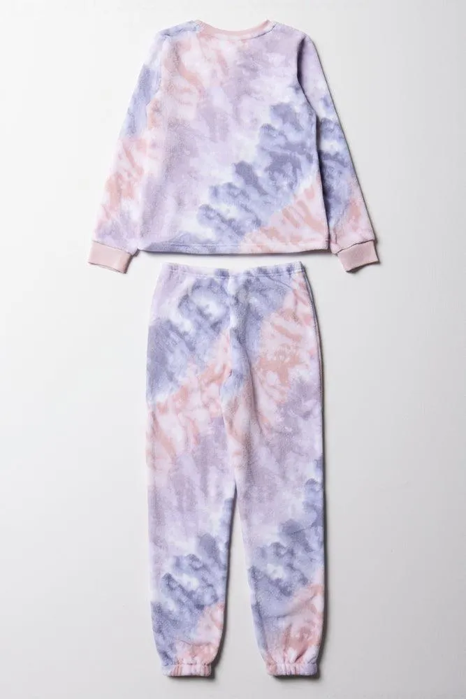 Snooze Long Sleeve Pyjamas Pink