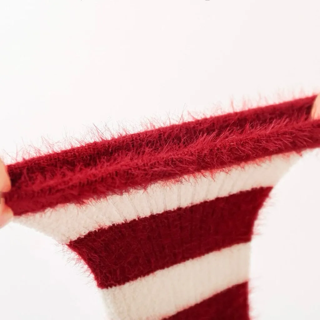 Snug & Safe Red Warm Socks [Set of 5]