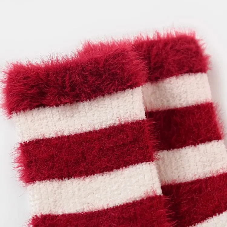 Snug & Safe Red Warm Socks [Set of 5]