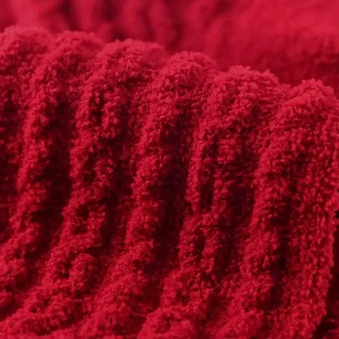 Snug & Safe Red Warm Socks [Set of 5]